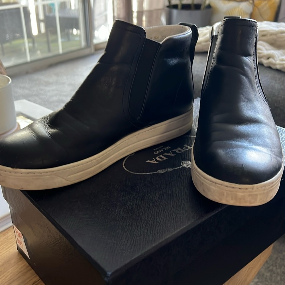 Black Prada Sneakers